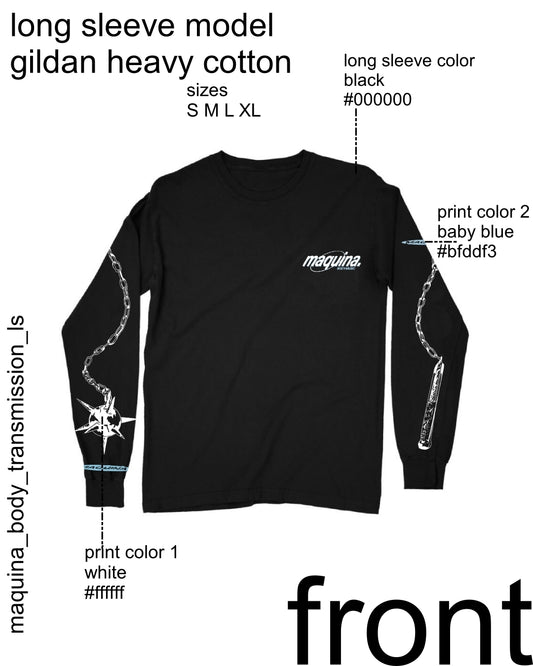 PRE-SALE - body transmission - long sleeve