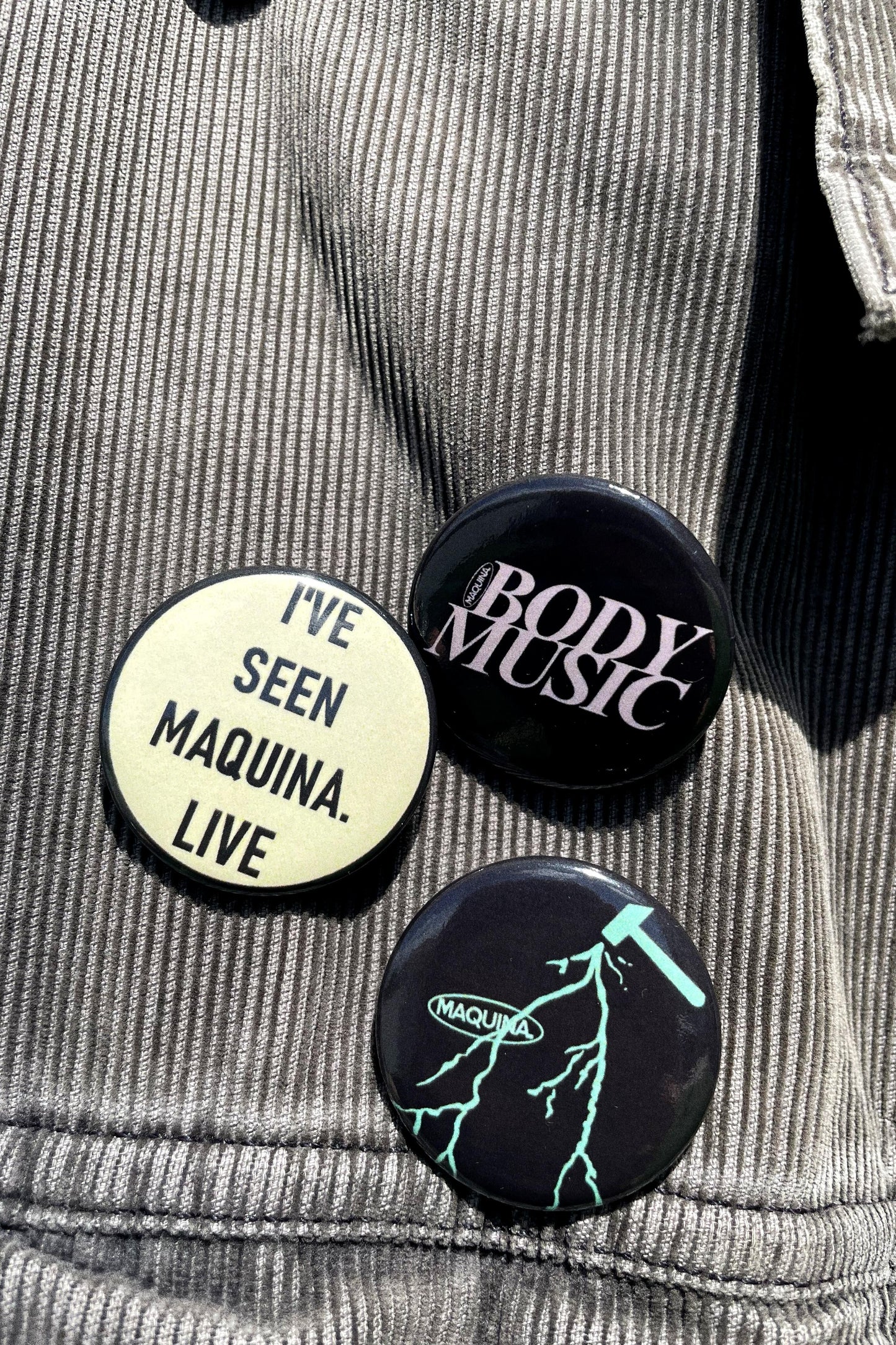 3 x buttons